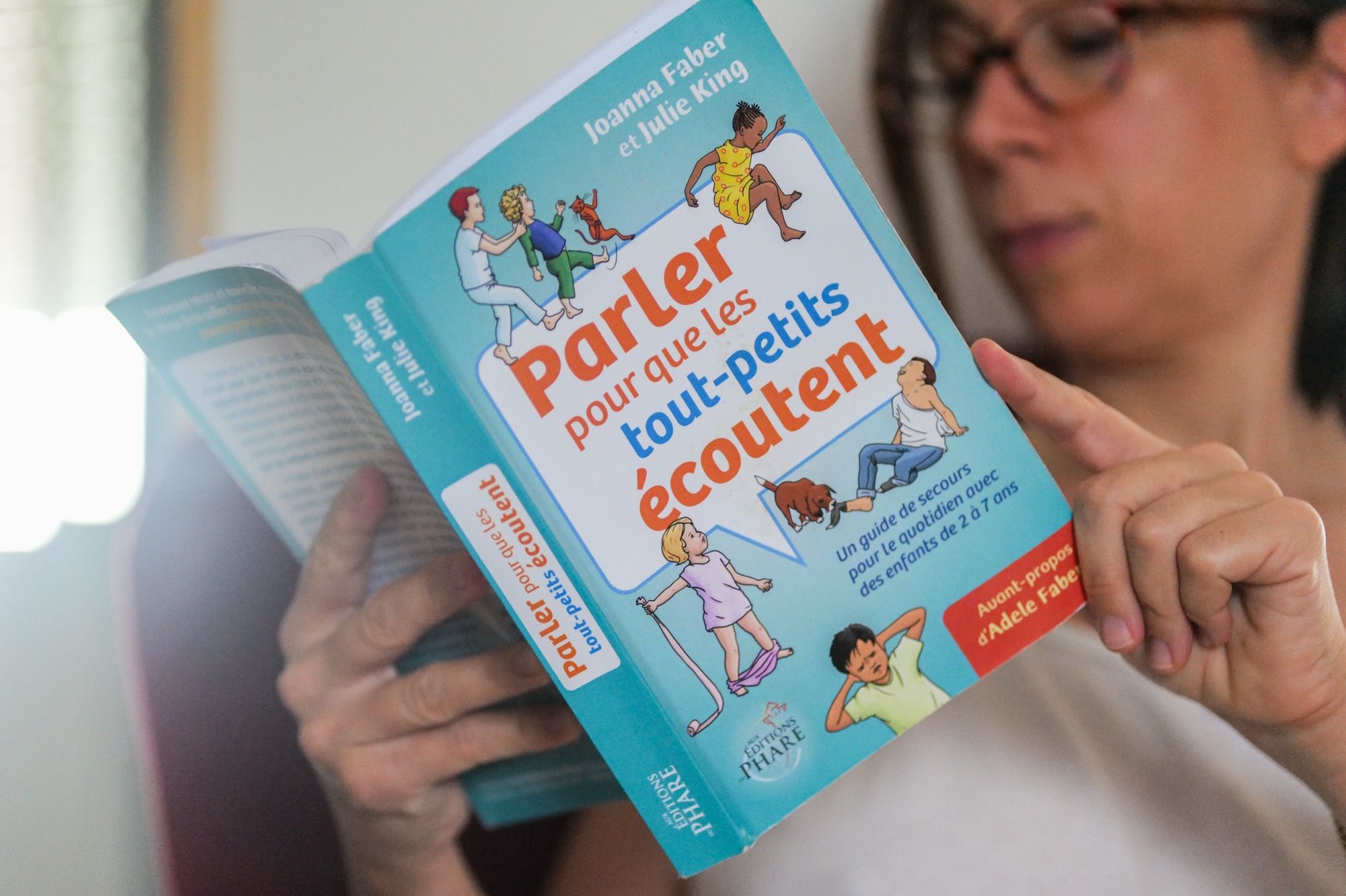 Couverture du livre "Parler pour que les tout-petits écoutent"