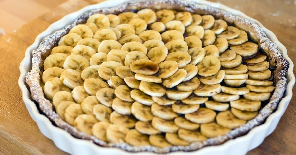 Tarte à la banane