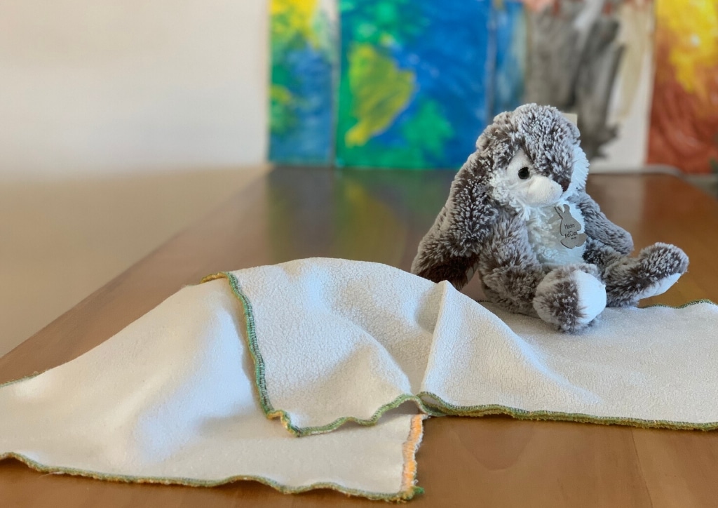 Lingettes lavables pour bébé