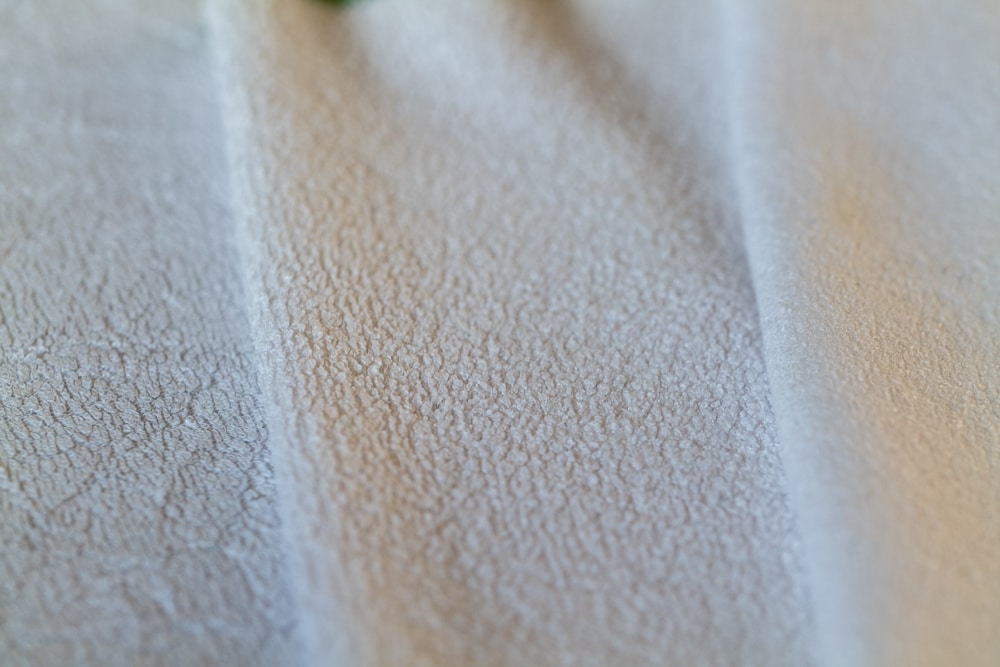 différents tissus pour lingettes lavables pour bébé