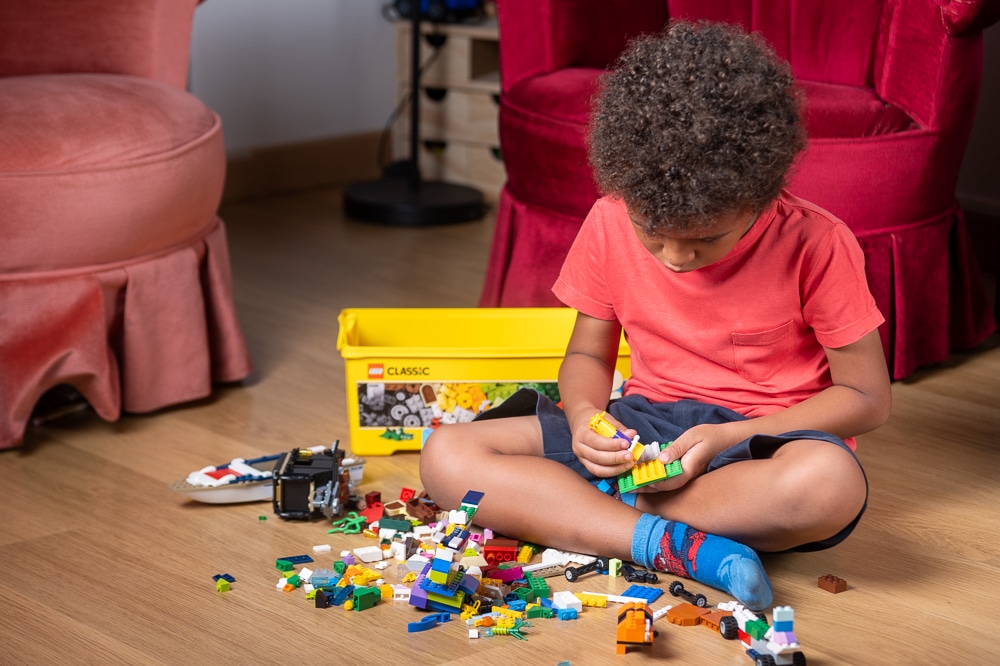 Boîte pour ranger les Lego