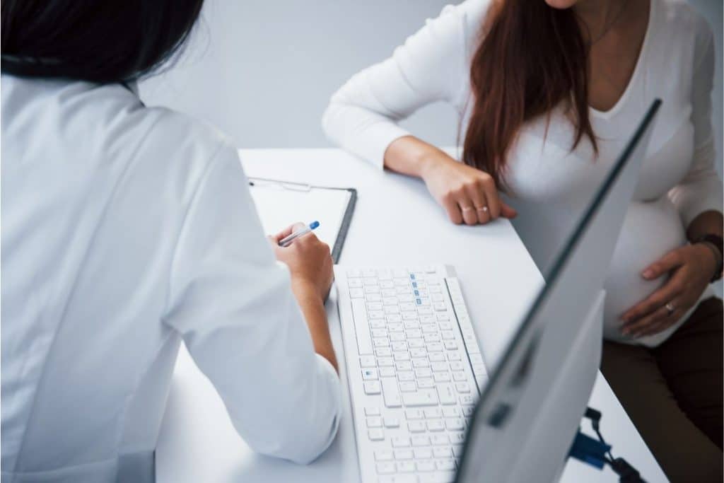 Consultation de suivi nutritionnel de la grossesse