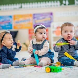 Bébés à la crèche