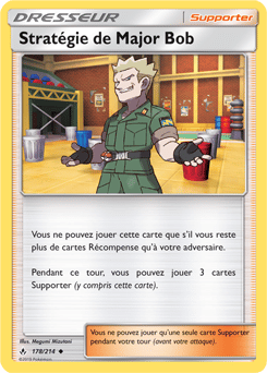 Carte "supporter" d'un jeu Pokemon