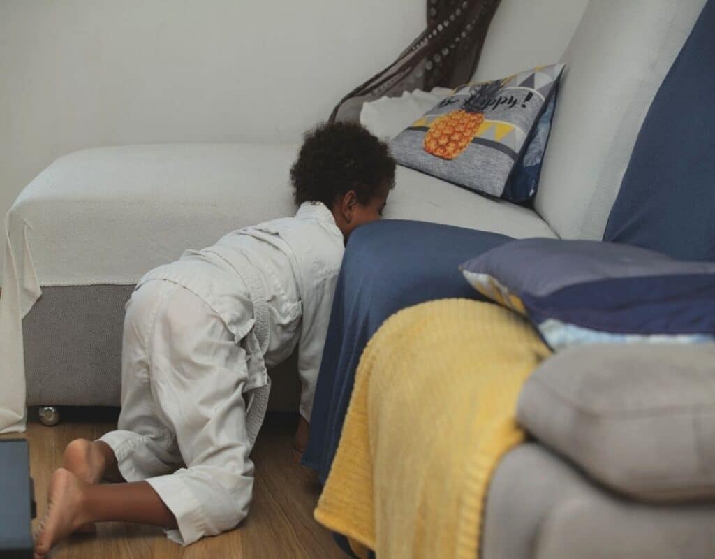 Le kimono est une tenue adaptée pour la chasse au trésor Ninja