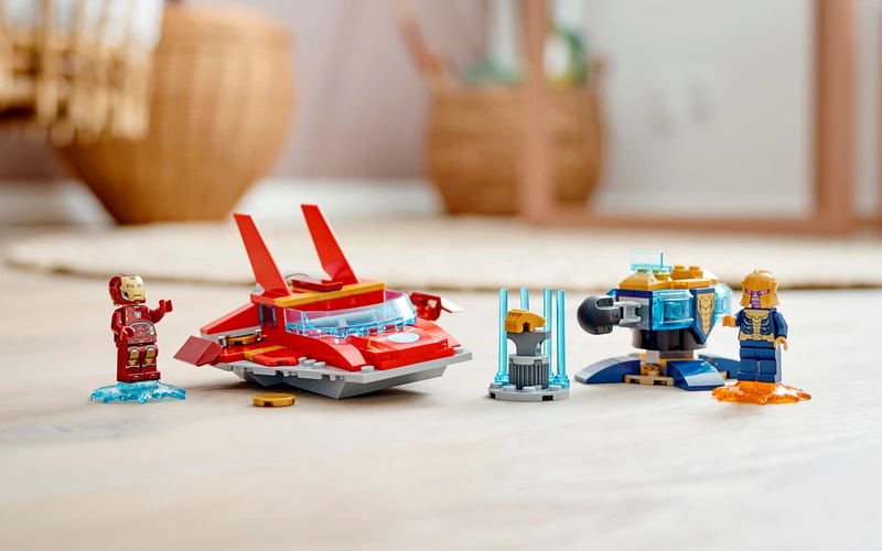 Ensemble Lego Iron Man contre Thanos