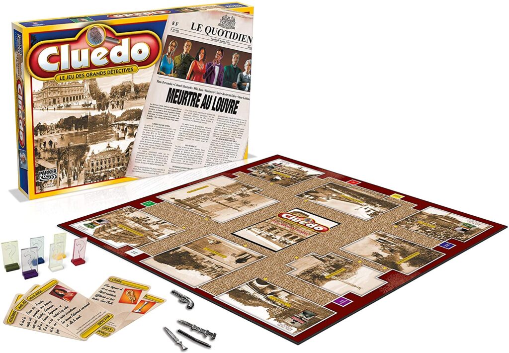 Edition Cluedo au Louvre