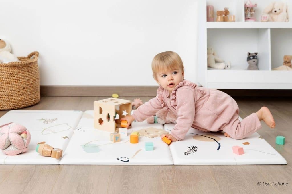 Tapis d'éveil grand format de la marque Tapilou