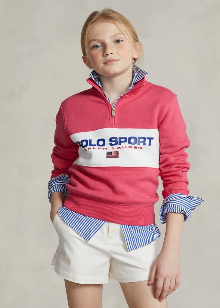 Ralph Lauren, une des marques de vêtements pour filles haut de gamme
