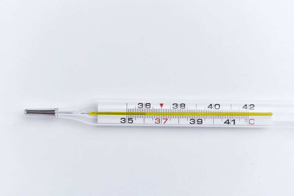 Thermomètre au galium