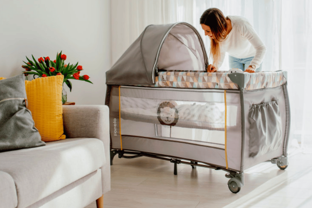 Le lit parapluie Sven Plus de Lionelo