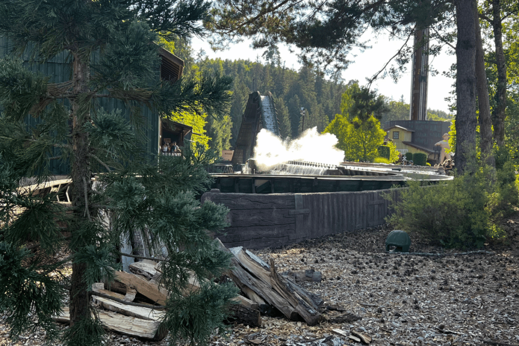 Le flum, un classique du parc d'attractions dans les Vosges