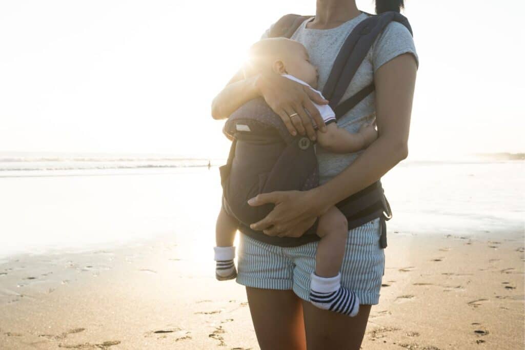 Porte-bébé ventral