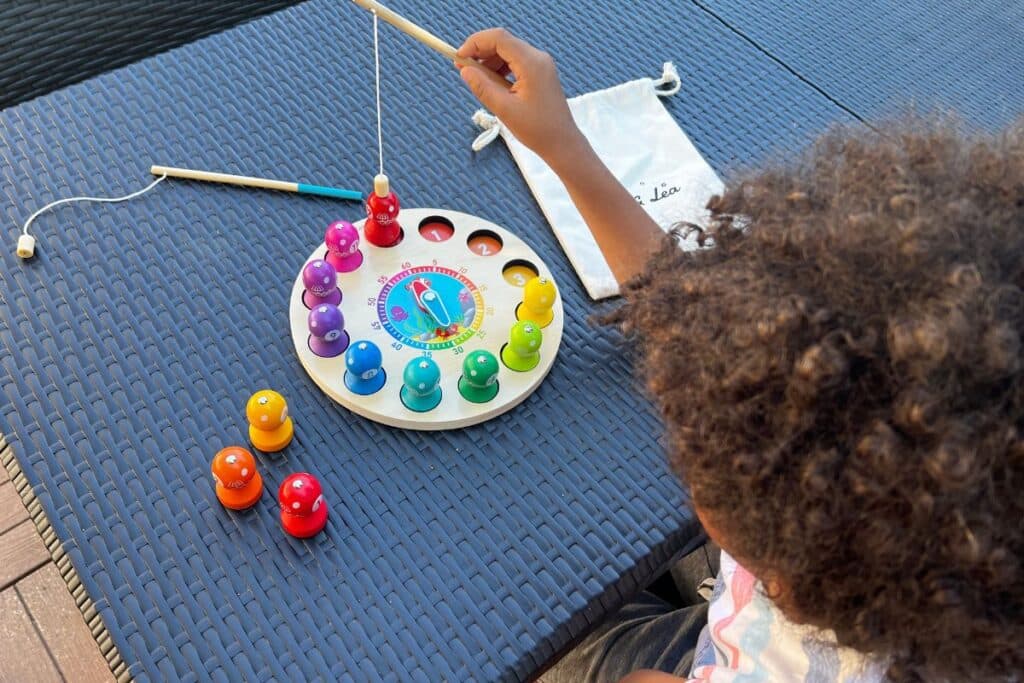 Jeu de pêche à la ligne