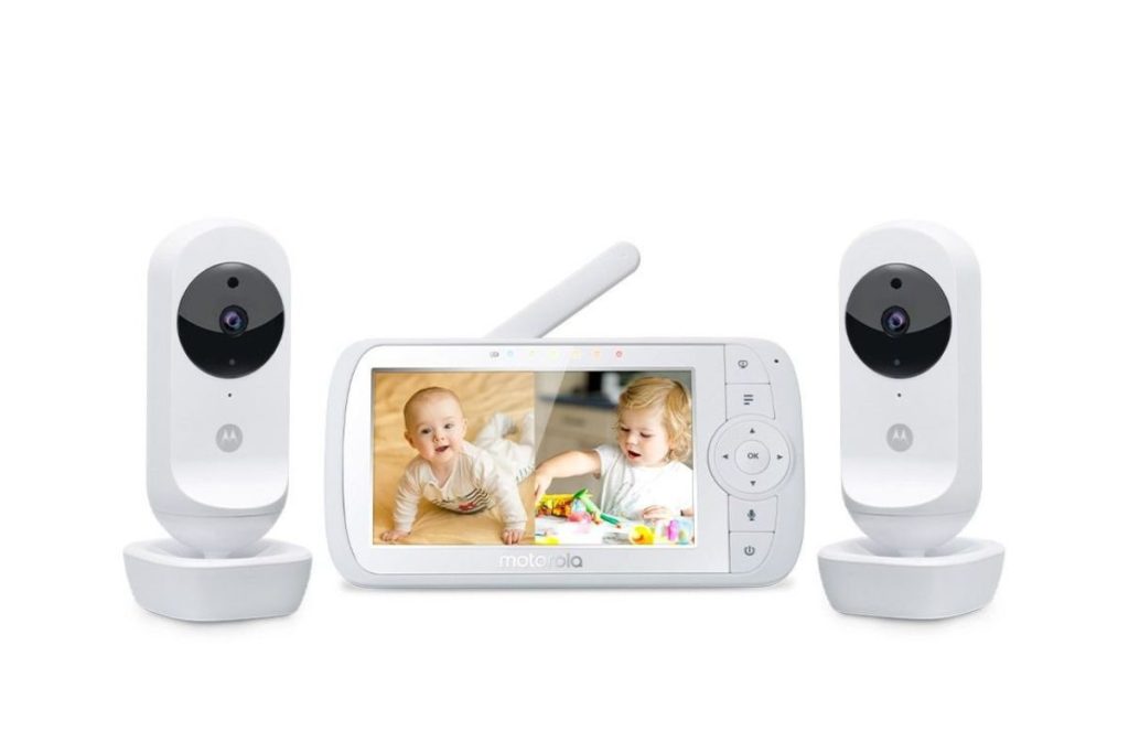 Le Motorola VM35-2 Twin, le visiophone bébé pour les jumeaux