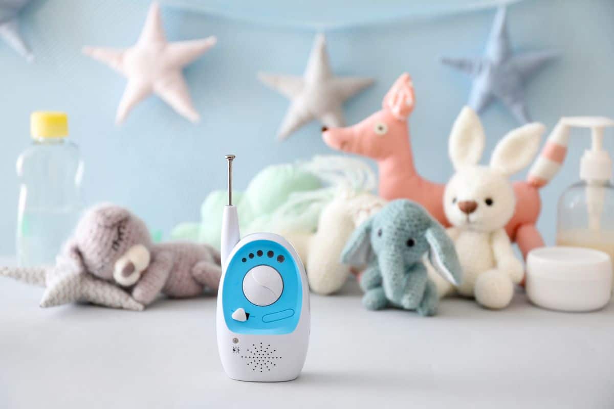Babyphone dans une chambre bébé