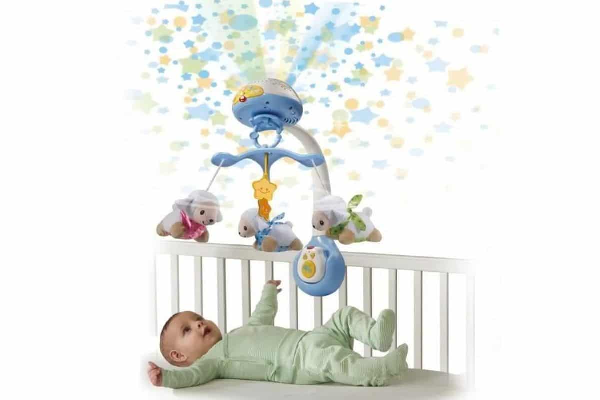 Mobile Lumi Compte-moutons de Vtech avec son ciel étoilé