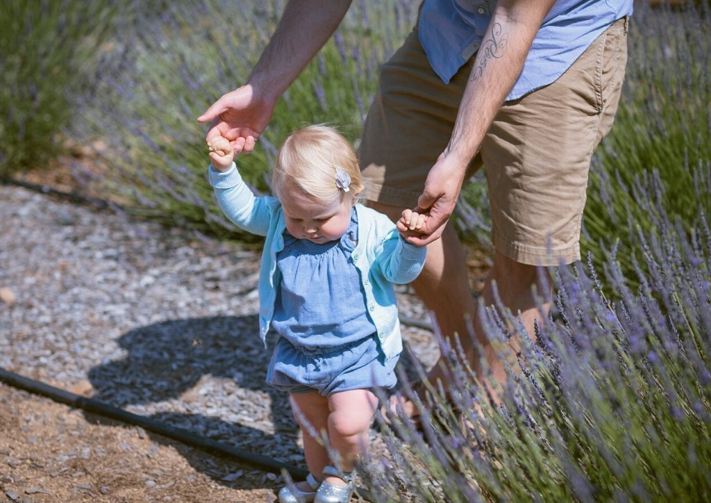 Apprentissage de la marche