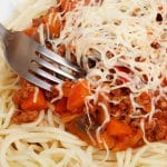 Fromage râpé enceinte